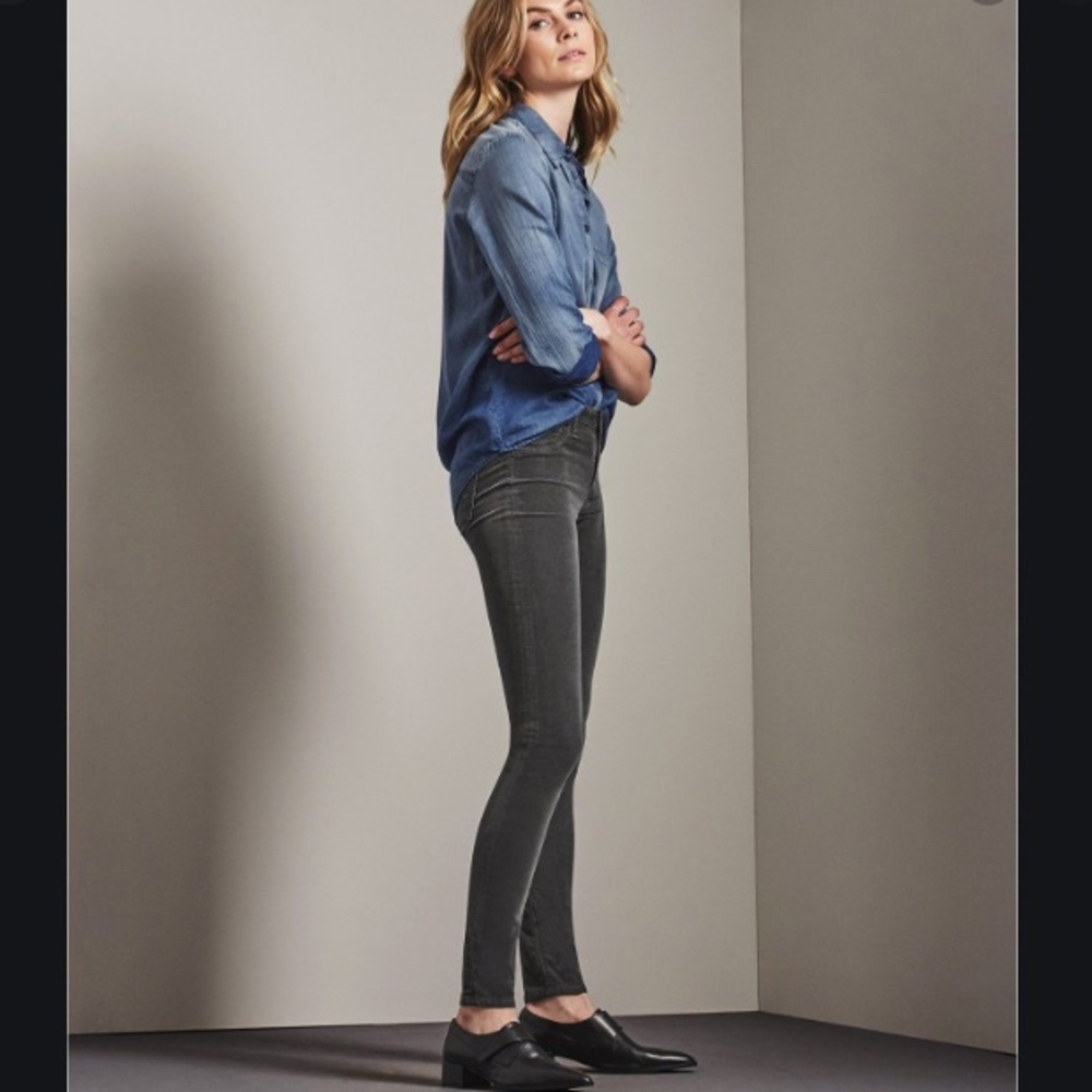 AG velvet corduroy legging super skinny jean